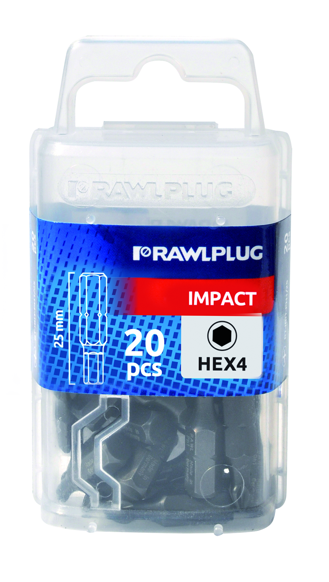 RT-IBIT-HEX Hexagonal impact screwdriver bits